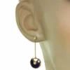 Cartier Earrings Amulette De Cartier Lapis Lazuli Diamond Yellow Gold Earrings 7