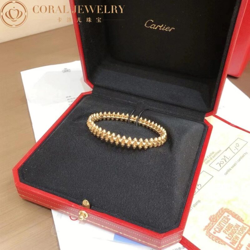 Cartier Clash De B6065217 Cartier Bracelet Medium Model Rose Gold 2