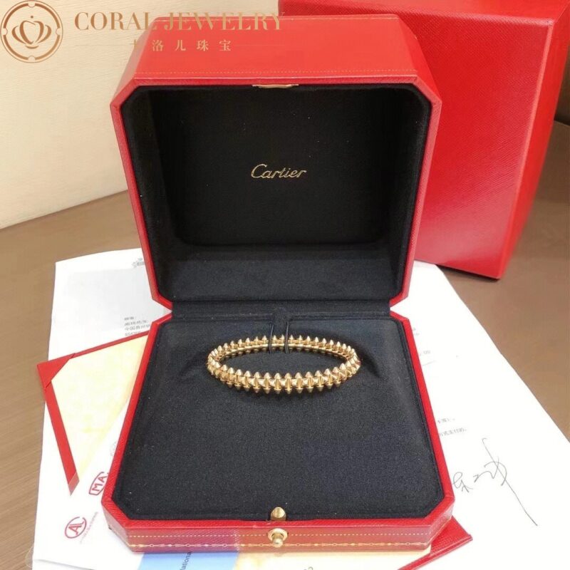 Cartier Clash De B6065217 Cartier Bracelet Medium Model Rose Gold 7