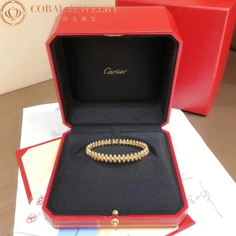 Cartier Clash De B6065217 Cartier Bracelet Medium Model Rose Gold 4