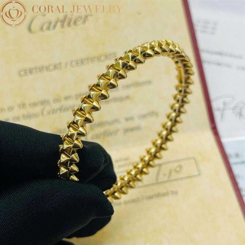 Cartier Clash De B6065217-YG Cartier Bracelet Medium Model Yellow Gold 4