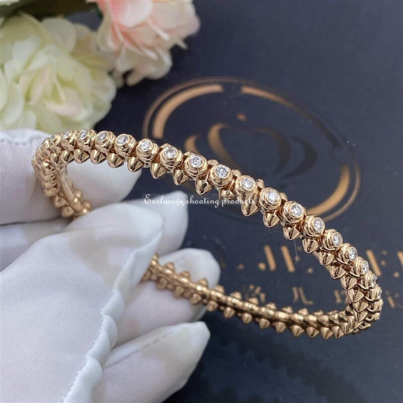 Cartier Clash De N6715017 Cartier Bracelet Rose Gold Diamonds 4