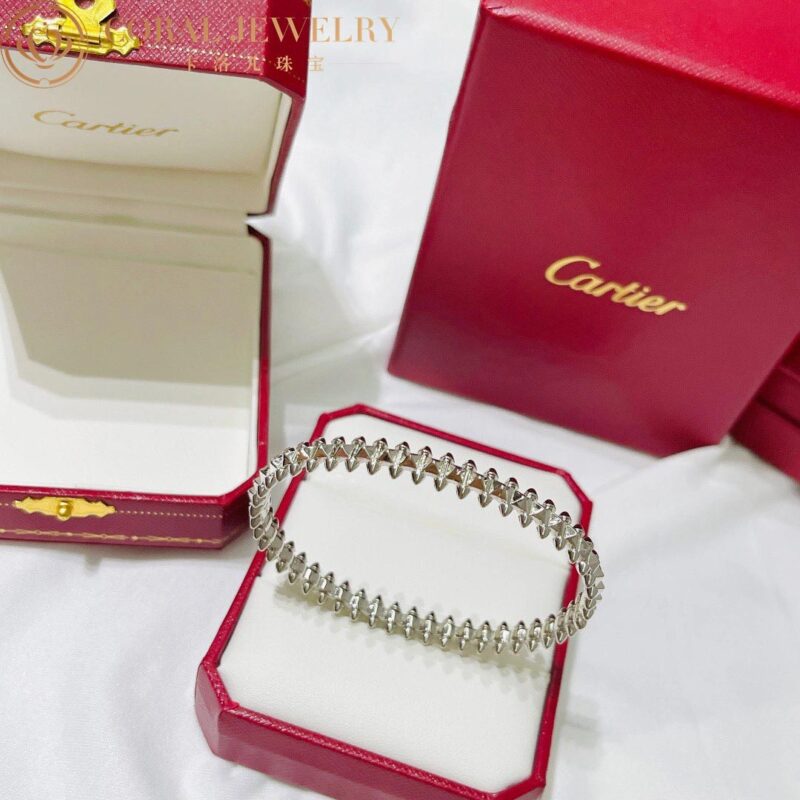 Cartier Clash De Cartier Bracelet Small Model White Gold B6065117-WG 8