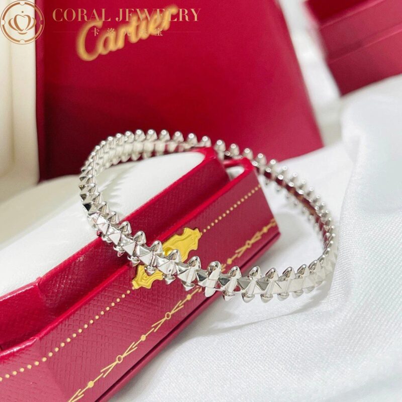 Cartier Clash De Cartier Bracelet Small Model White Gold B6065117-WG 6