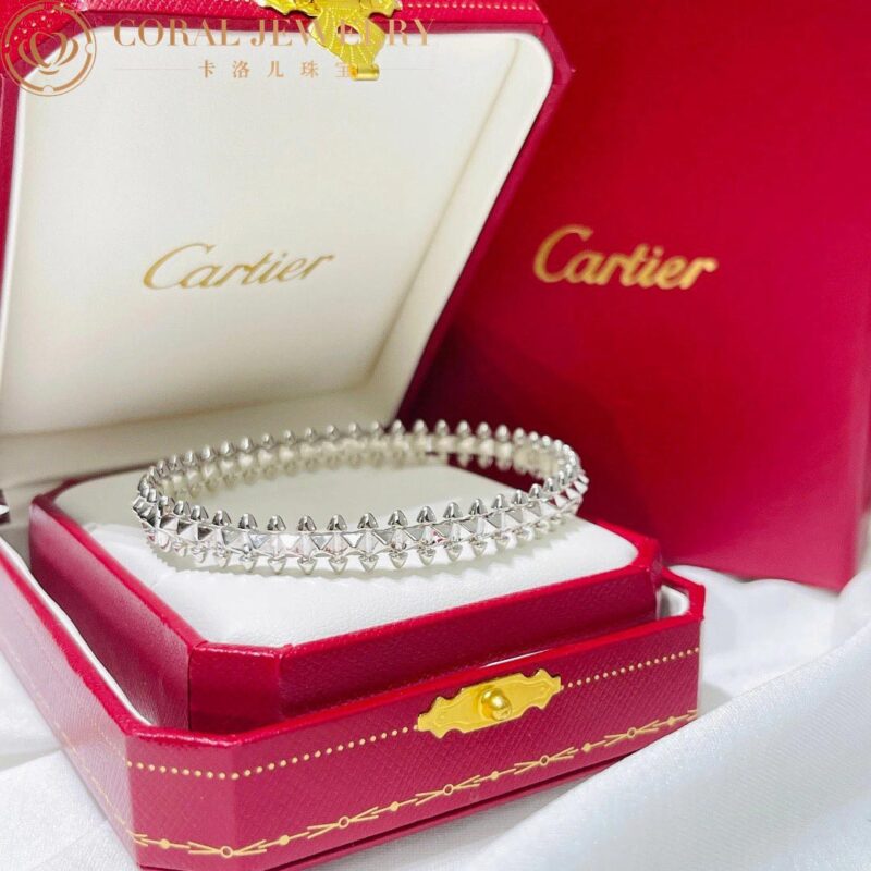 Cartier Clash De Cartier Bracelet Small Model White Gold B6065117-WG 5