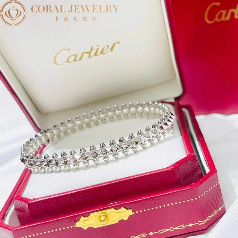 Cartier Clash De Cartier Bracelet Small Model White Gold B6065117-WG 2