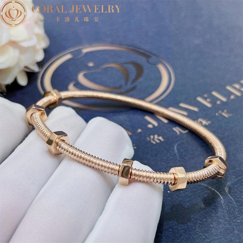 Cartier Ecrou De B6049517 Cartier 18K Rose Gold Bracelet 2