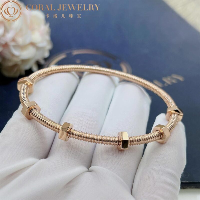 Cartier Ecrou De B6049517 Cartier 18K Rose Gold Bracelet 7