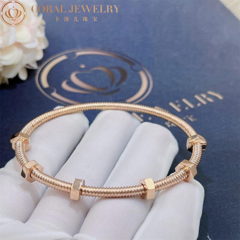 Cartier Ecrou De B6049517 Cartier 18K Rose Gold Bracelet 6