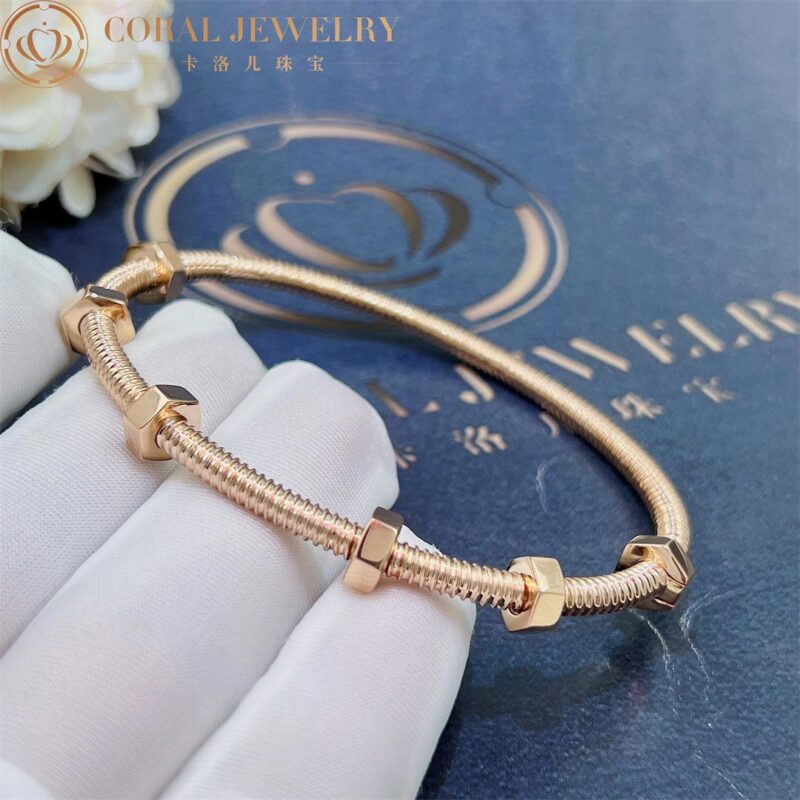 Cartier Ecrou De B6049517 Cartier 18K Rose Gold Bracelet 3