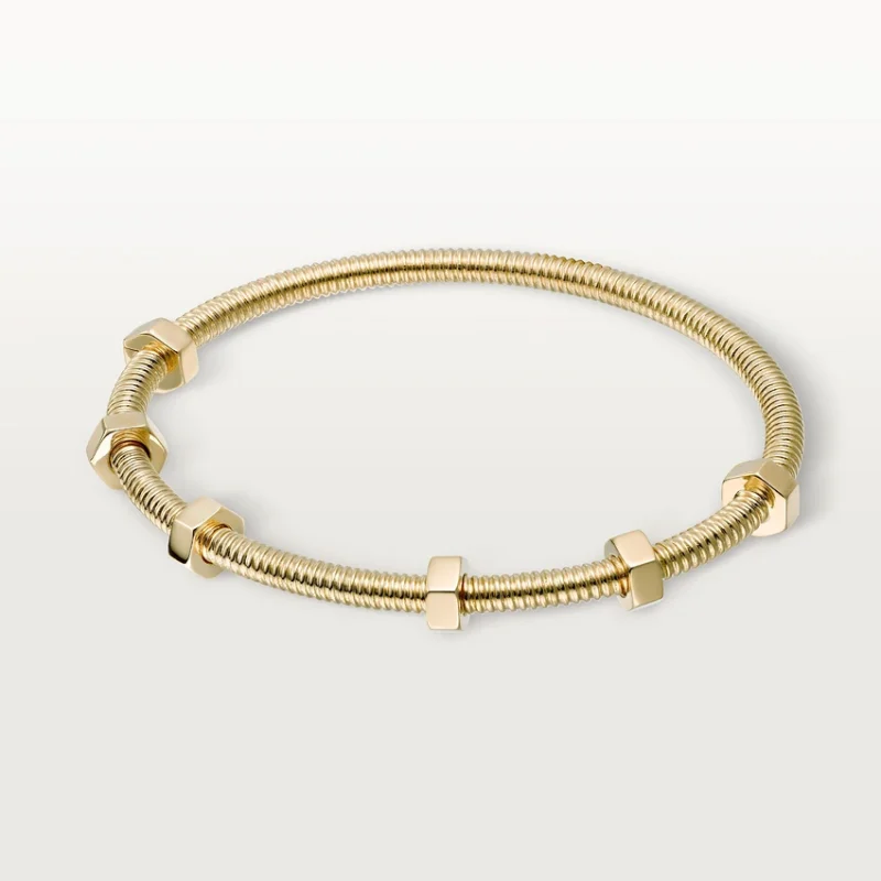 Cartier Écrou de B6063817 Cartier Bracelet Yellow Gold 1