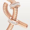 Cartier Ecrou De Cartier B8301437 Earring Rose Gold Diamonds 3