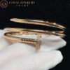 Cartier Juste Un Clou N6708417 Bracelet 18k Rose Gold Diamonds 4
