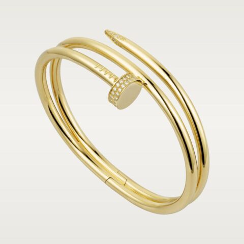 Cartier N6708417 Juste Un Clou Bracelet 18k Yellow Gold Diamonds 1