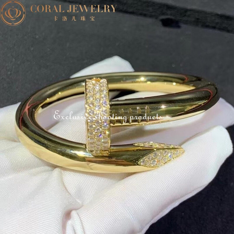 Cartier Juste Un Clou N6712517 Bracelet Large Model Yellow Gold Diamond 3