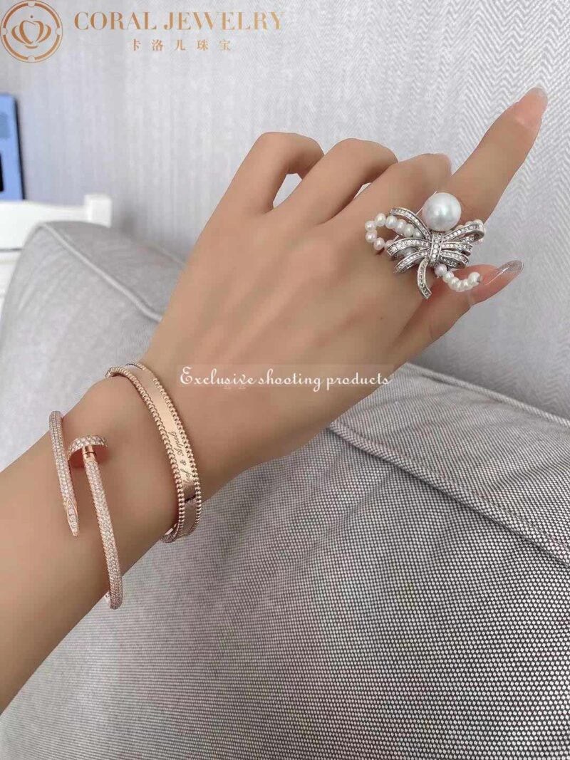 Cartier Juste un Clou N6702117 Bracelet Rose Gold Diamonds 12
