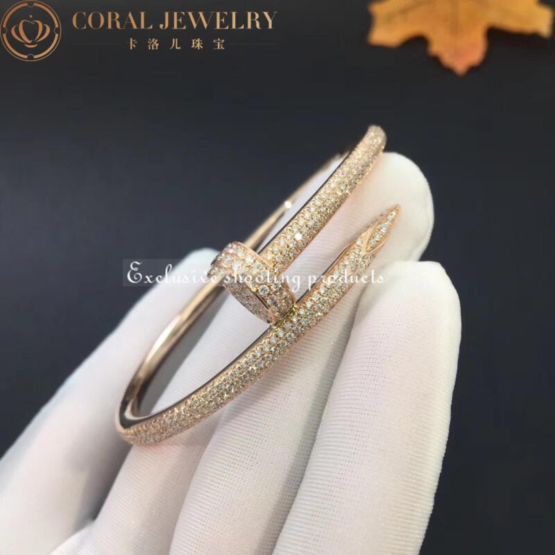 Cartier Juste un Clou N6702117 Bracelet Rose Gold Diamonds 7