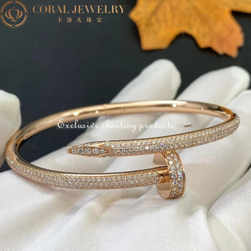 Cartier Juste un Clou N6702117 Bracelet Rose Gold Diamonds 5