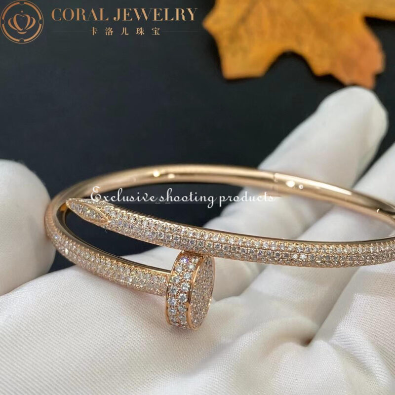 Cartier Juste un Clou N6702117 Bracelet Rose Gold Diamonds 4