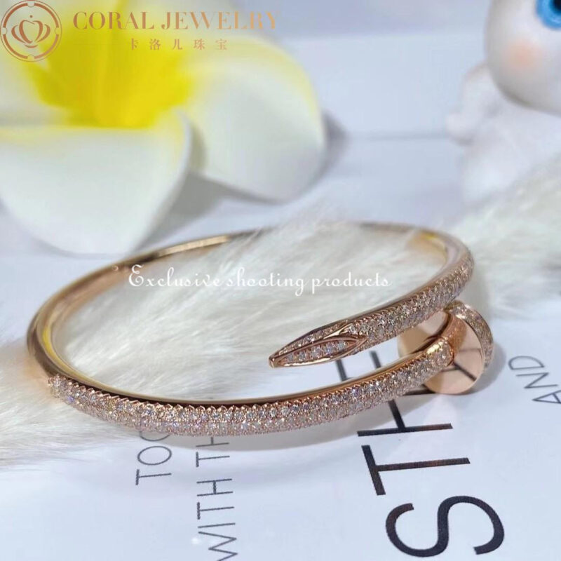 Cartier Juste un Clou N6702117 Bracelet Rose Gold Diamonds 10