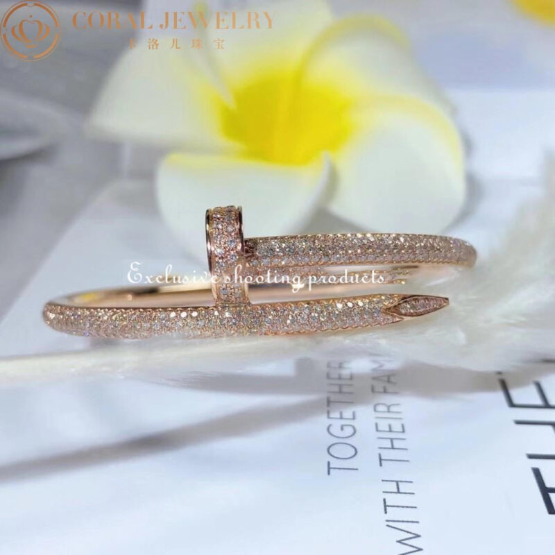 Cartier Juste un Clou N6702117 Bracelet Rose Gold Diamonds 8