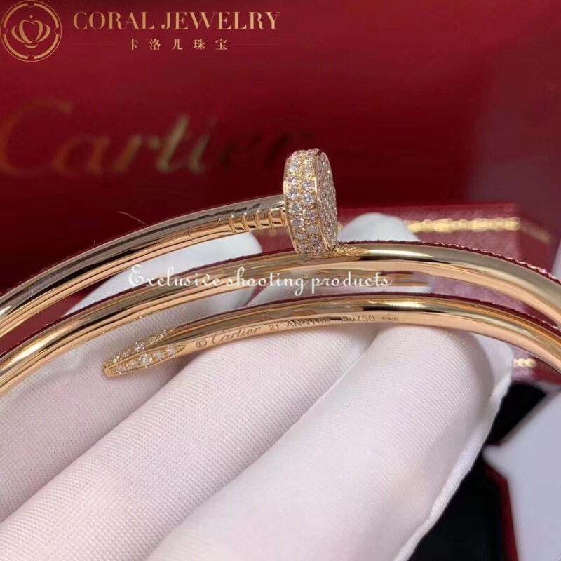 Cartier Juste Un Clou N6708617 Bracelet Rose Gold Diamonds 7