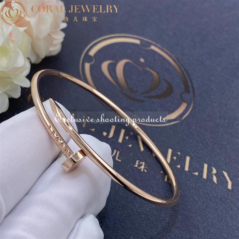 Cartier Juste un Clou B6062517 Bracelet Small Model Rose Gold 4