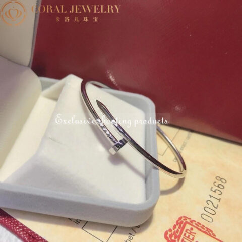 Cartier Juste un Clou B6062617 Bracelet Small Model White Gold 7