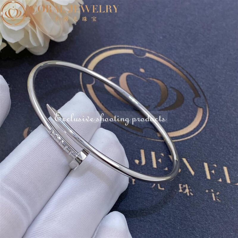 Cartier Juste un Clou B6062617 Bracelet Small Model White Gold 5