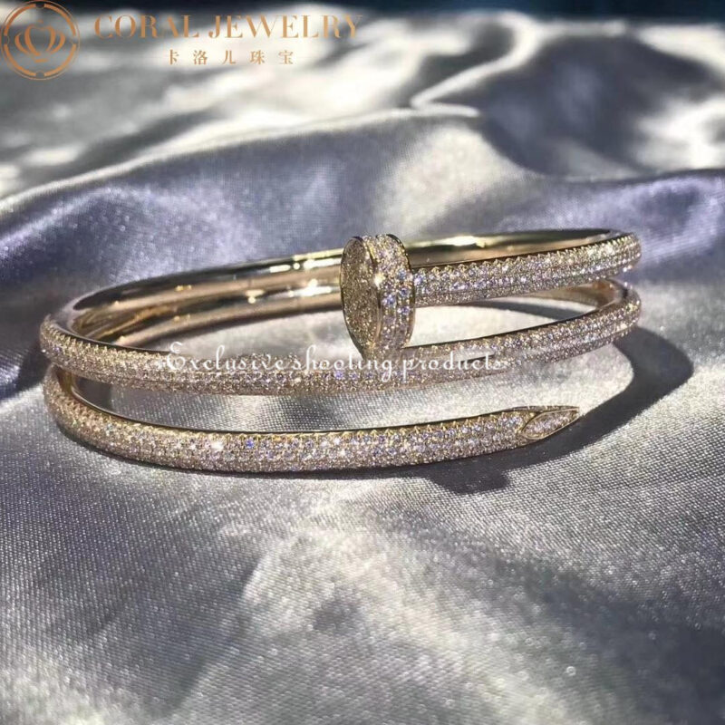 Cartier Juste Un Clou N6708617-YG Bracelet Yellow Gold Diamonds 13