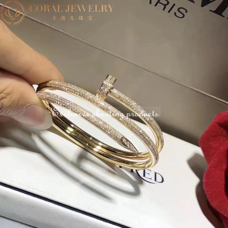 Cartier Juste Un Clou N6708617-YG Bracelet Yellow Gold Diamonds 6