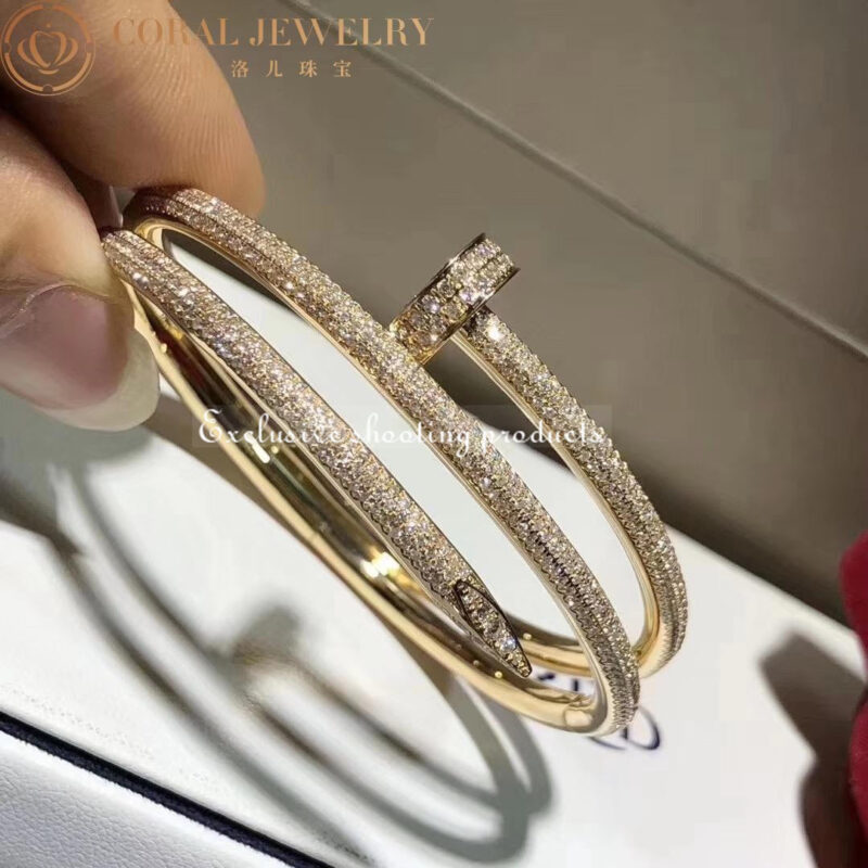 Cartier Juste Un Clou N6708617-YG Bracelet Yellow Gold Diamonds 5