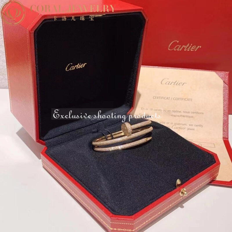 Cartier Juste Un Clou N6708617-YG Bracelet Yellow Gold Diamonds 7