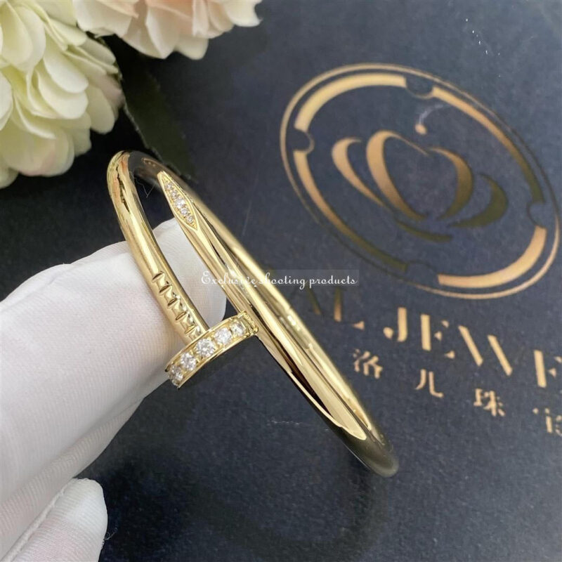 Cartier Juste un Clou B6048617 Bracelet Yellow Gold Diamonds 9