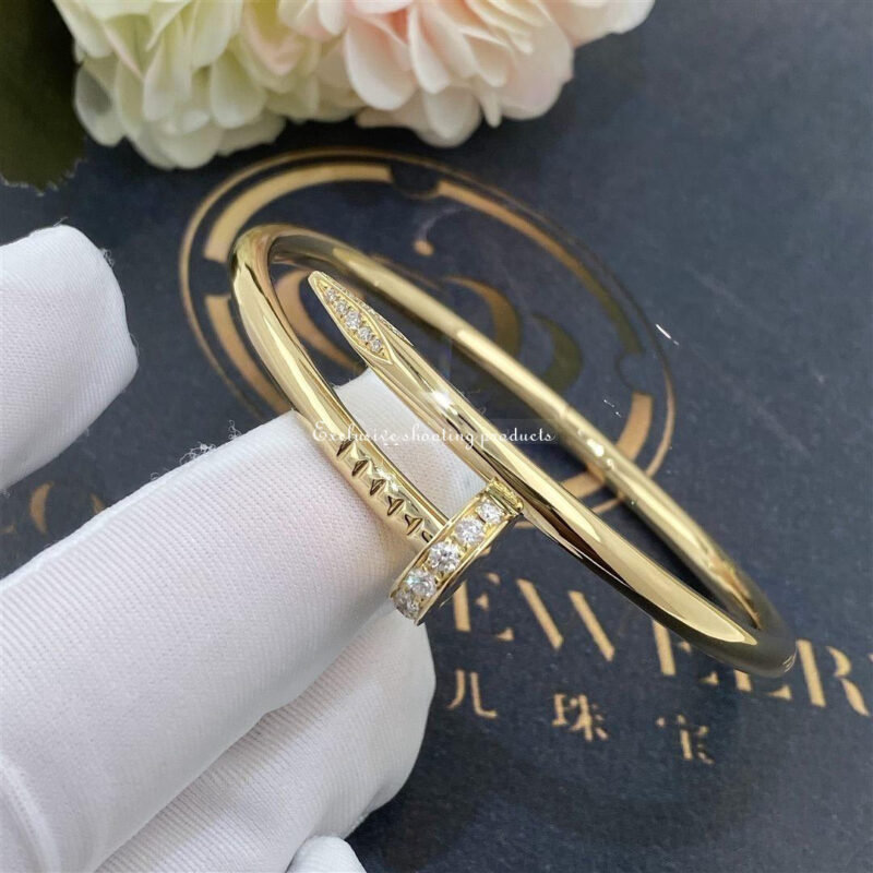 Cartier Juste un Clou B6048617 Bracelet Yellow Gold Diamonds 6
