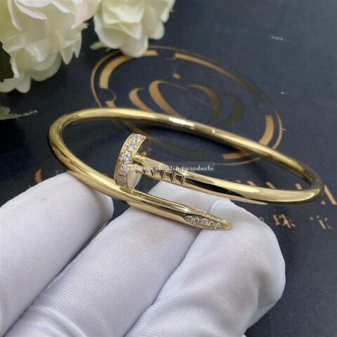 Cartier Juste un Clou B6048617 Bracelet Yellow Gold Diamonds 16