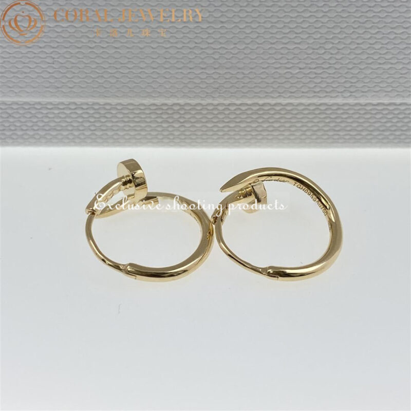 Cartier Juste un Clou B8301446 Earrings 18K Yellow Gold 2