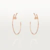 Cartier Juste un Clou Earrings B8301212 Rose Gold Diamonds 1