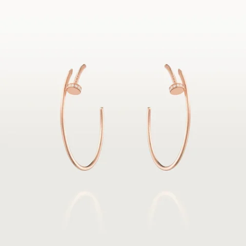 Cartier Juste un Clou Earrings B8301212 Rose Gold Diamonds 1