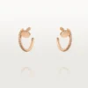 Cartier Juste un Clou B8301429 Earrings Rose Gold Diamonds 1