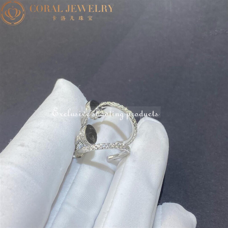 Cartier Juste un Clou B8301431 Earrings White Gold Diamonds 2