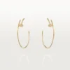 Cartier Juste un Clou Earrings B8301225 Yellow Gold Diamonds 1