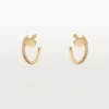 Cartier Juste un Clou Earrings B8301430 Yellow Gold Diamonds 1
