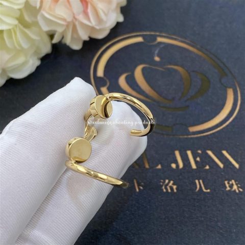 Cartier Juste un Clou B8301235 Earrings Yellow Gold 8