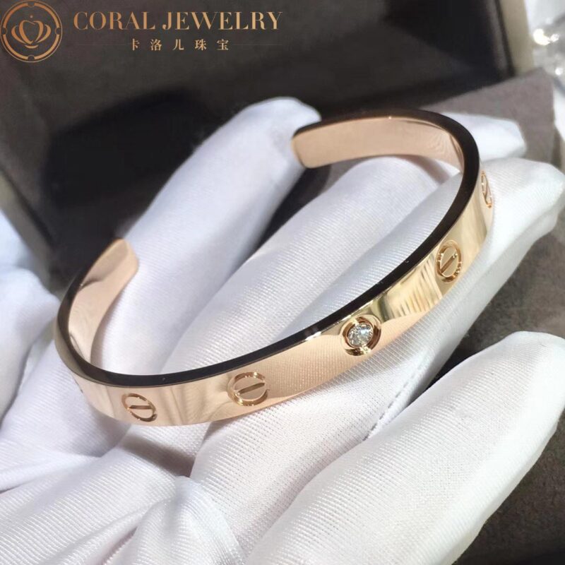 Cartier Love Bracelet B6029917-RG 1 Diamond Pink Gold 5