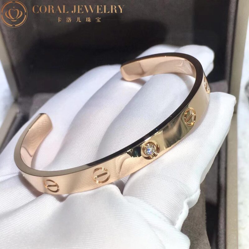 Cartier Love Bracelet B6029917-RG 1 Diamond Pink Gold 3