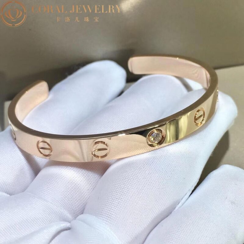 Cartier Love Bracelet B6029917-RG 1 Diamond Pink Gold 2