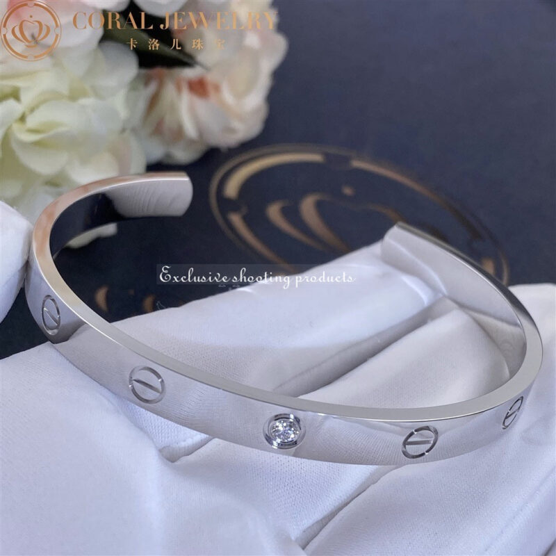 Cartier Love B6029917 Bracelet 1 Diamond White Gold 2