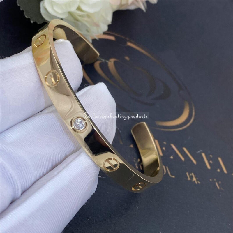 Cartier Love B6029817 Bracelet 1 Diamond Yellow Gold 13