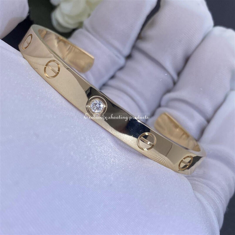 Cartier Love B6029817 Bracelet 1 Diamond Yellow Gold 2